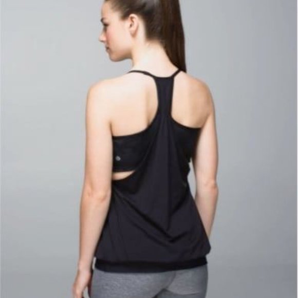 LULULEMON No Limits Tank-Black / Savasana Camo - Picture 3 of 8